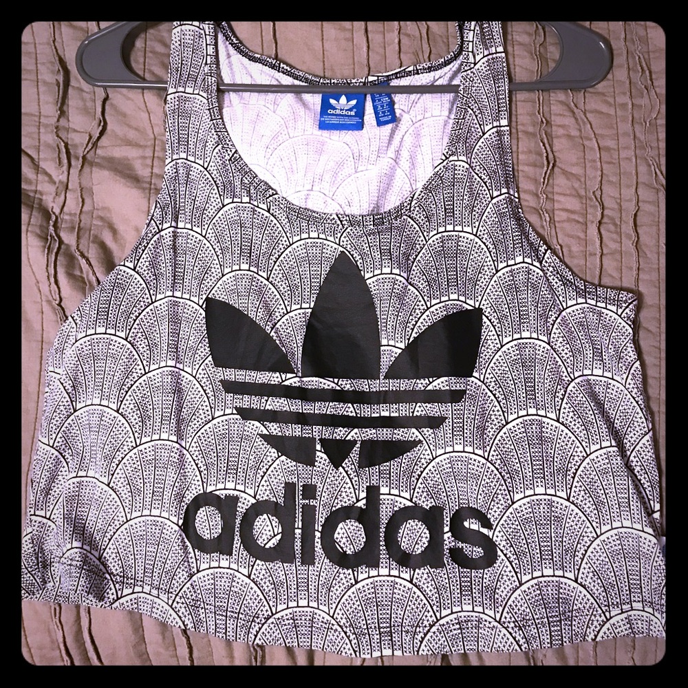 Adidas crop top